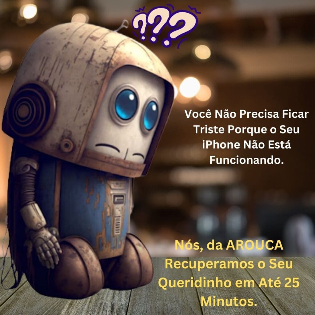 robou pensando em consertar seu iphone na arouca